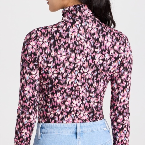 Isabel Marant Étoile Women's Floral Lou High-Neck Blouse in Multicolor NWOT - Picture 2 of 8